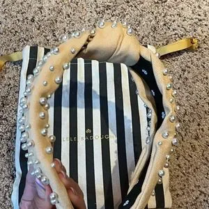 Lele Sadoughi | Accessories | Lele Sadoughi Tan Pearl  display picture 1